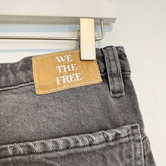 We The Free Denim Tinsley Baggy High Rise Straight Utility Jeans Free People 30 - Picture 9 of 12